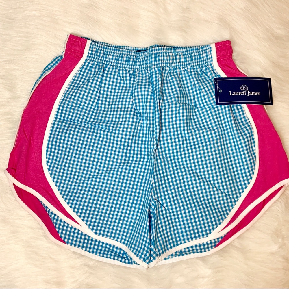 NWOT Lauren James Gingham Shorts